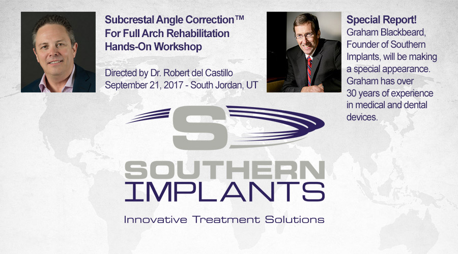 September 21, 2017 – Subcrestal Angle Correction™ For Full Arch Rehabilitation Hands-On Workshop