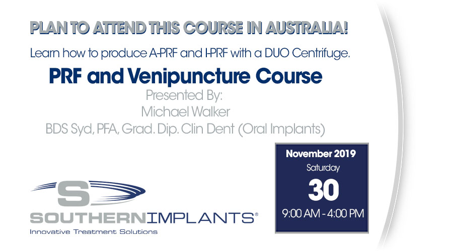 November 30, 2019 – PRF and Venipuncture Course