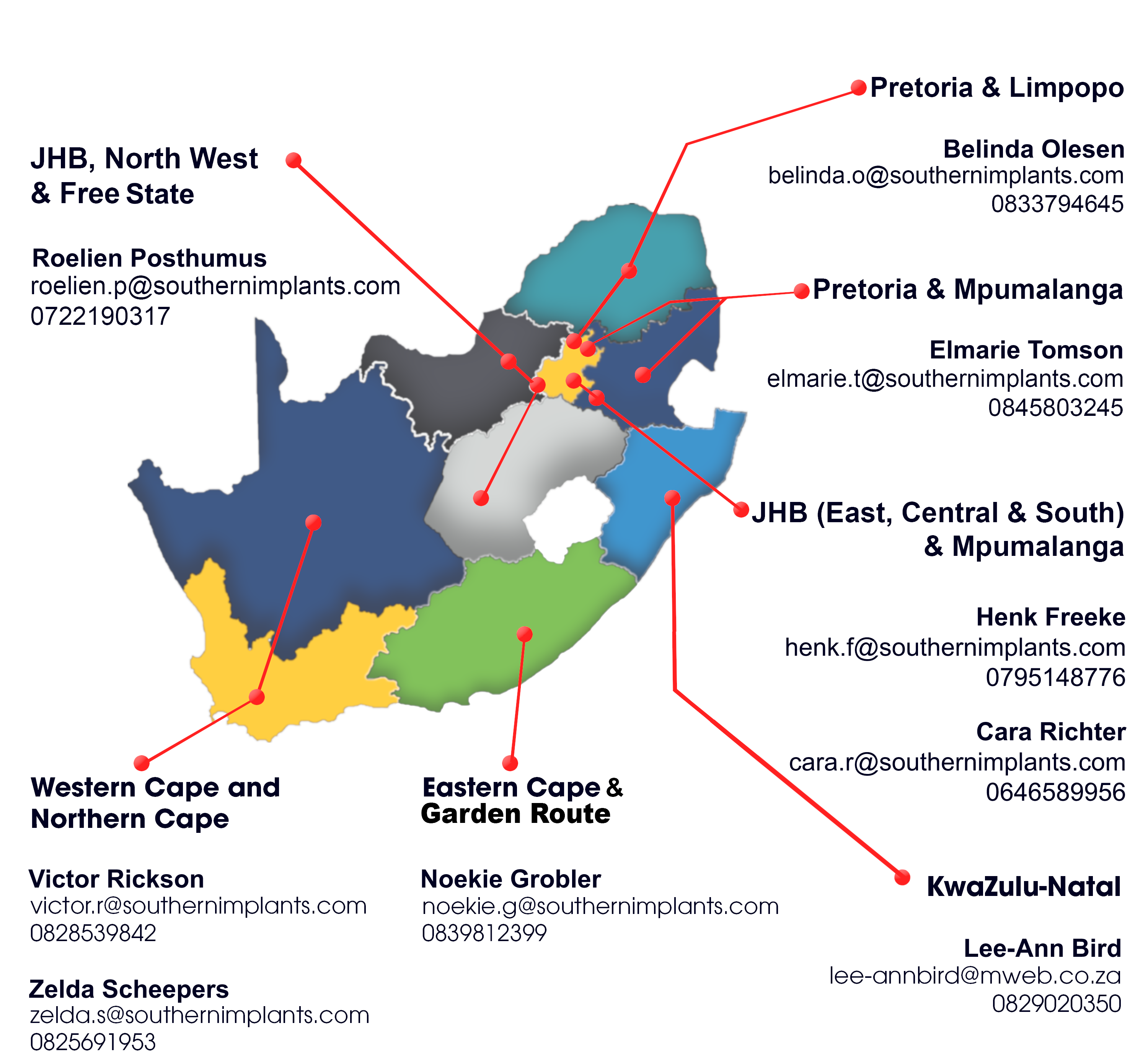 South Africa Map - 08 Dec 2021